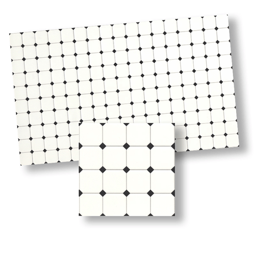 Dollhouse Miniature Tile, Black Diamond, 4Pk, 1/24